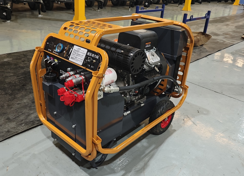 奔馬35HP便攜式小型液壓動(dòng)力站STP35-80